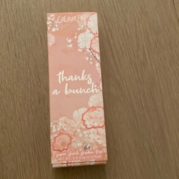Colourpop “Thanks A Bunch” Supershock Shadow Set - Picture 1 of 7